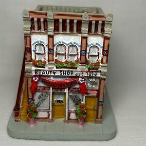 Liberty Falls Collection Beauty Shop Miniature Village Building